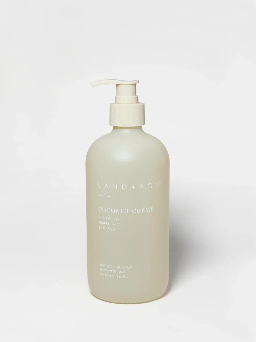 Coconut Crème Liquid Hand Soap by Sand + Fog