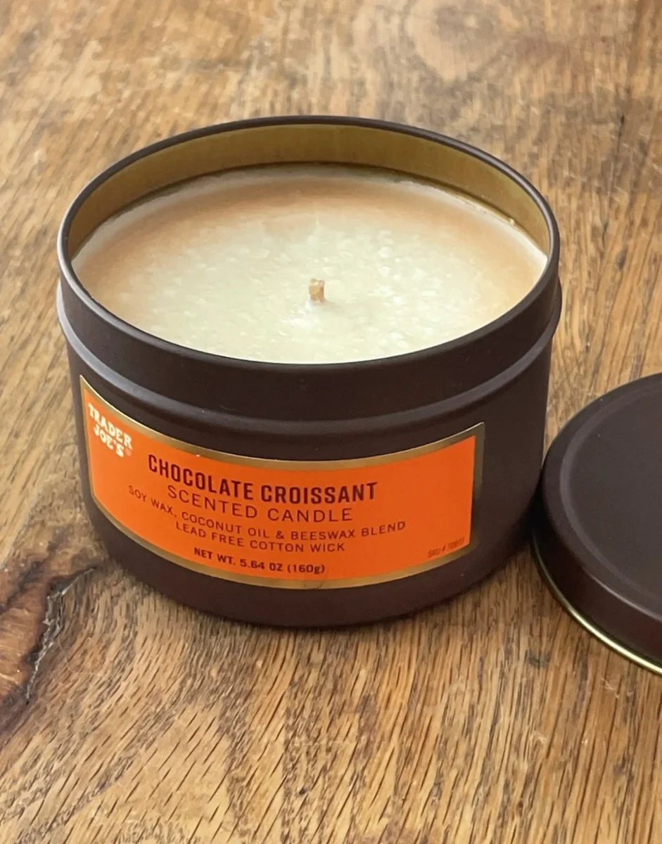 Chocolate Croissant Scented Candle by Trader Joe's