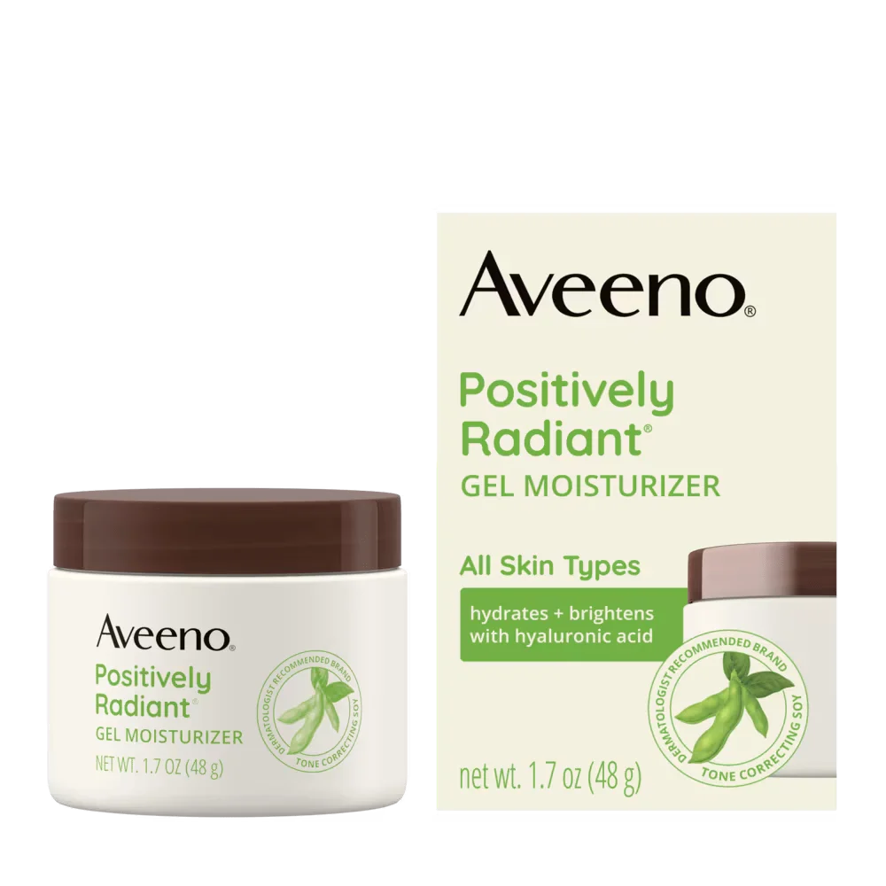 Positively Radiant Daily Gel Facial Moisturizer by Aveeno