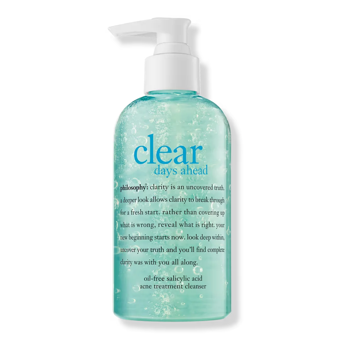 Clear Days Ahead Oil-Free Salicylic Acid Acne Treatment Cleanser by Philosophy