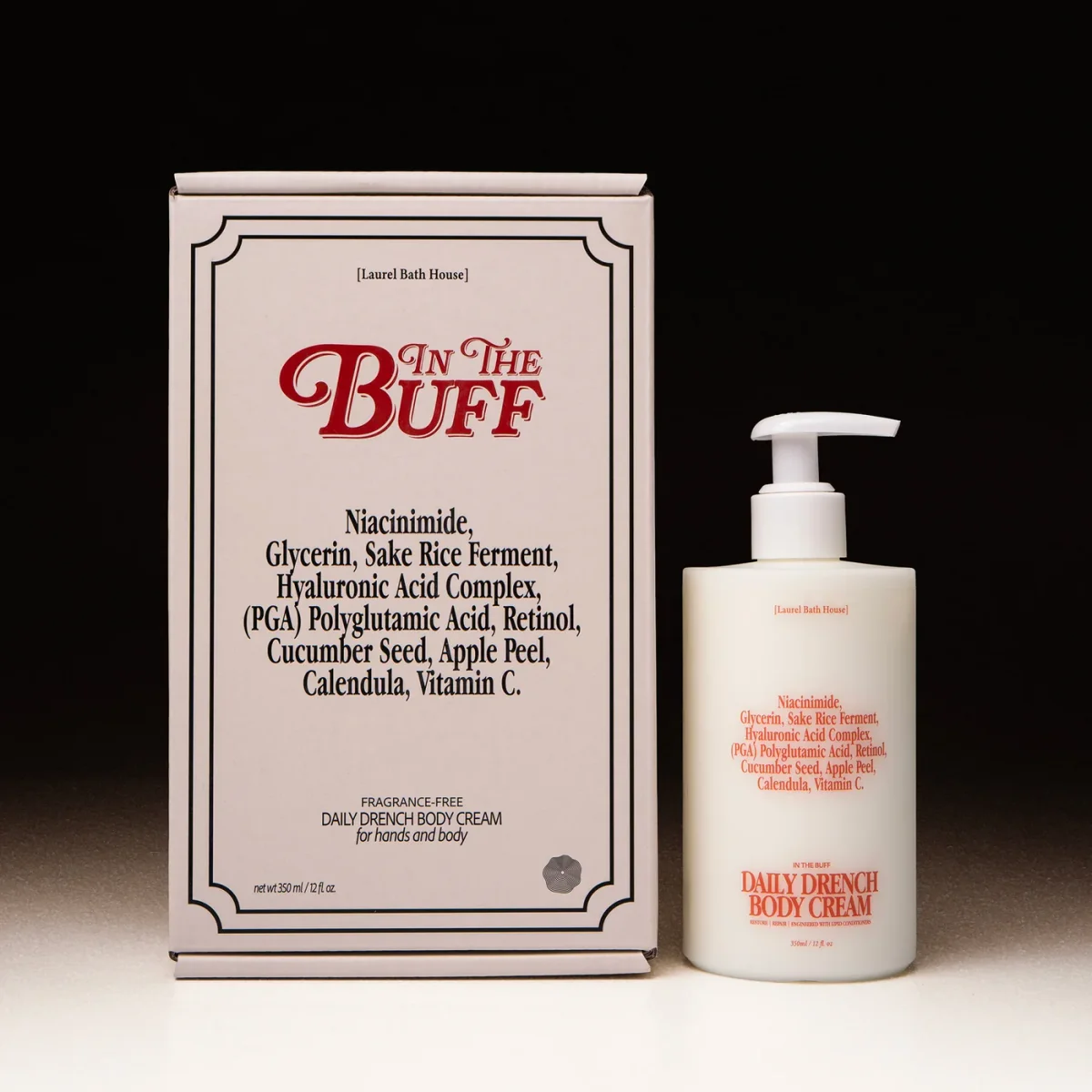 In The Buff Daily Drench Body Cream by Laurel Bath House