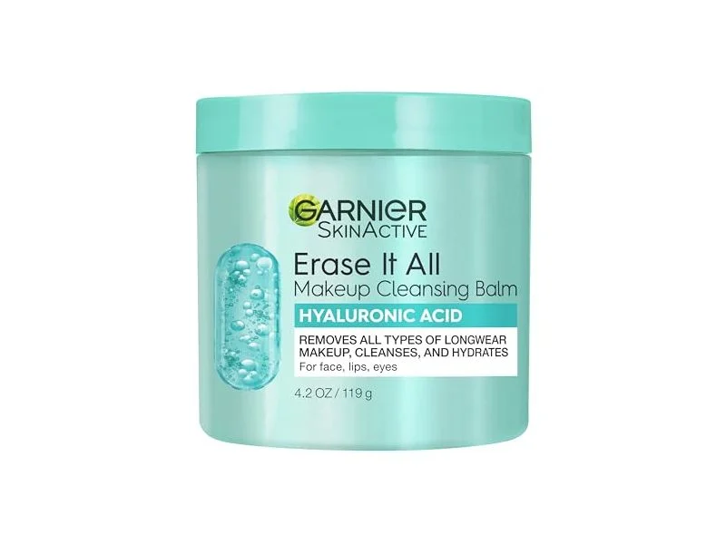 Erase It All Hyaluronic Acid Makeup Cleansing Balm by Garnier