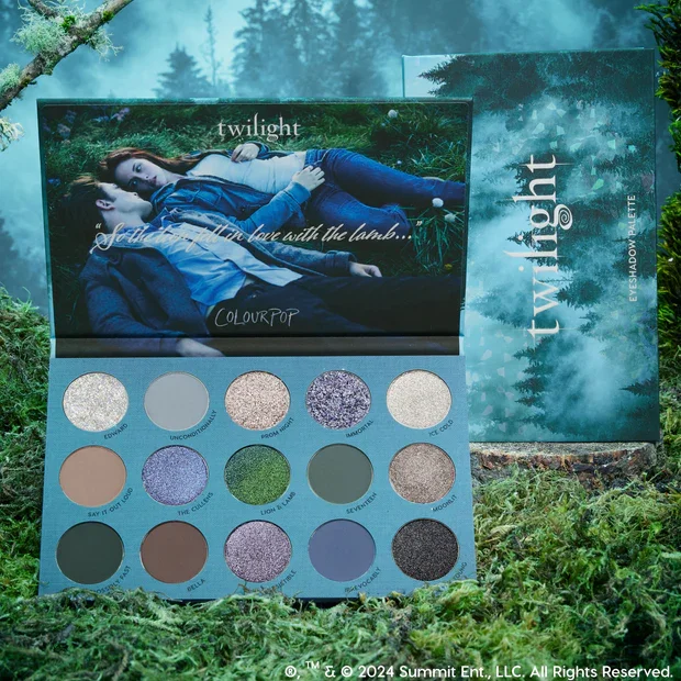 Twilight Vamp-Themed Powder Palette by ColourPop