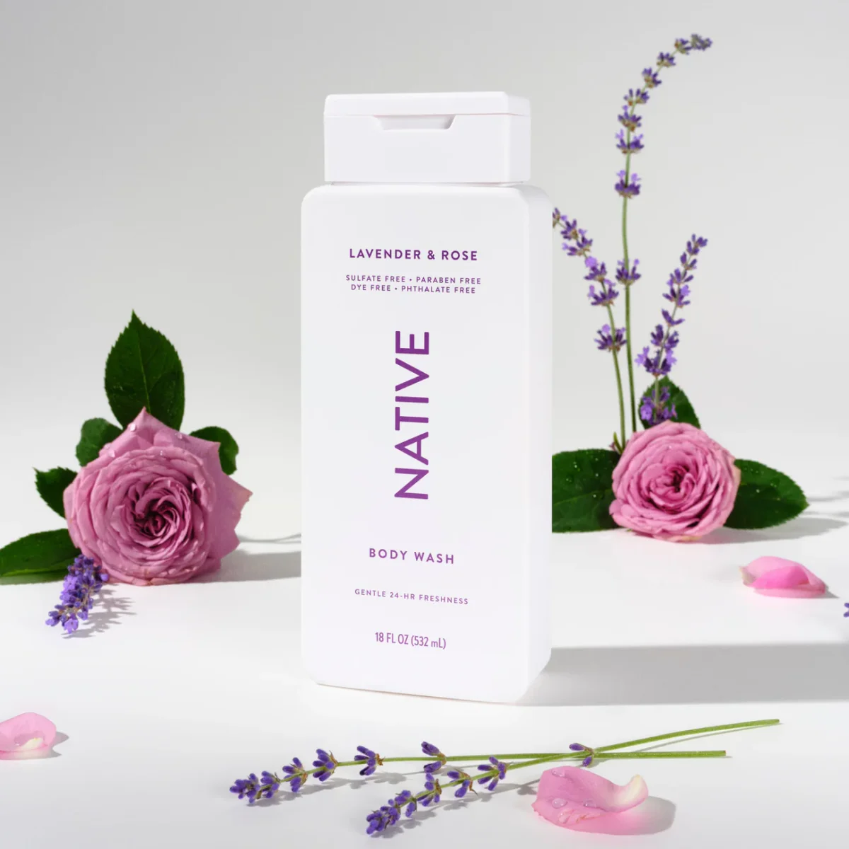 Lavender & Rose Body Wash by Native