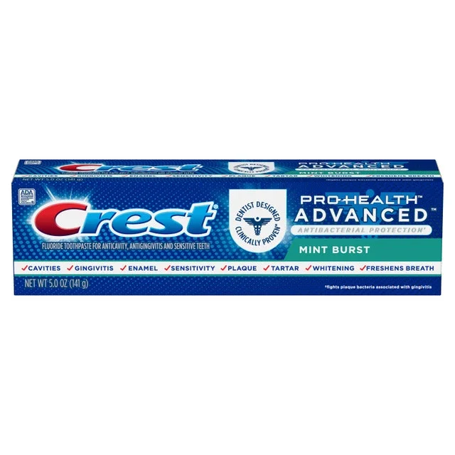 Pro-Health Advanced Mint Burst Antibacterial Protection Toothpaste by Crest