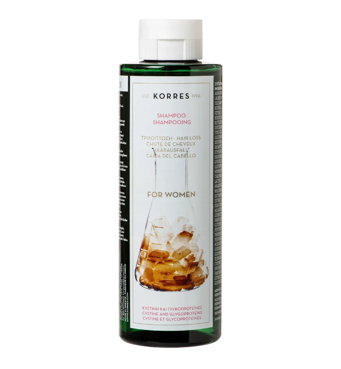 Cystine + Glycoproteins Anti Hair-Loss Shampoo by Korres