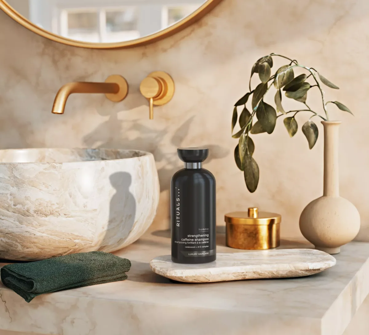Homme Strengthening Caffeine Shampoo by Rituals