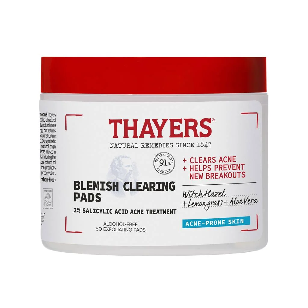 Blemish Clearing 2% BHA Pads by Thayers