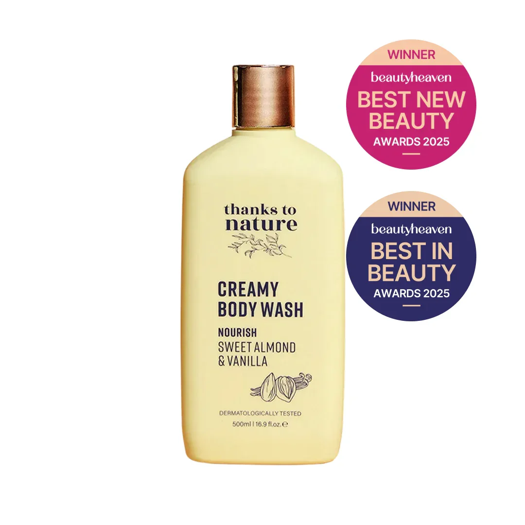 Sweet Almond and Vanilla Creamy Body Wash by Thanks To Nature