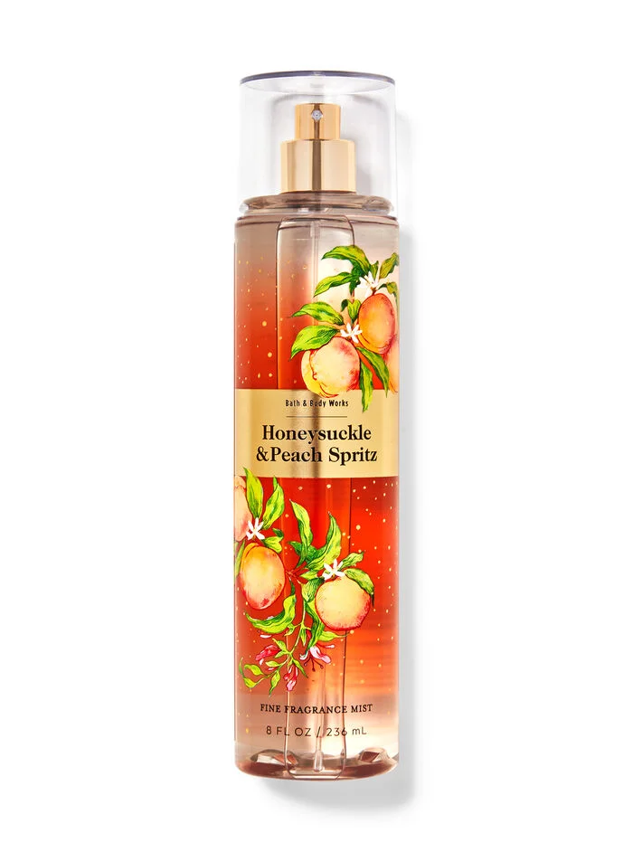 Honeysuckle & Peach Spritz Fine Fragrance Mist by Bath & Body Works