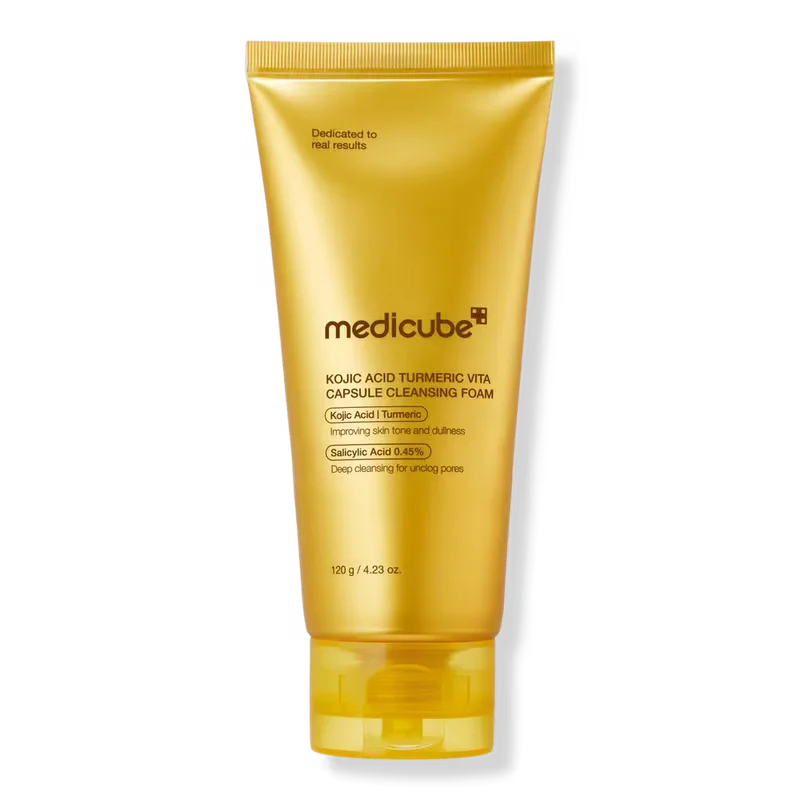 Kojic Acid Turmeric Vita Capsule Cleansing Foam by Medicube