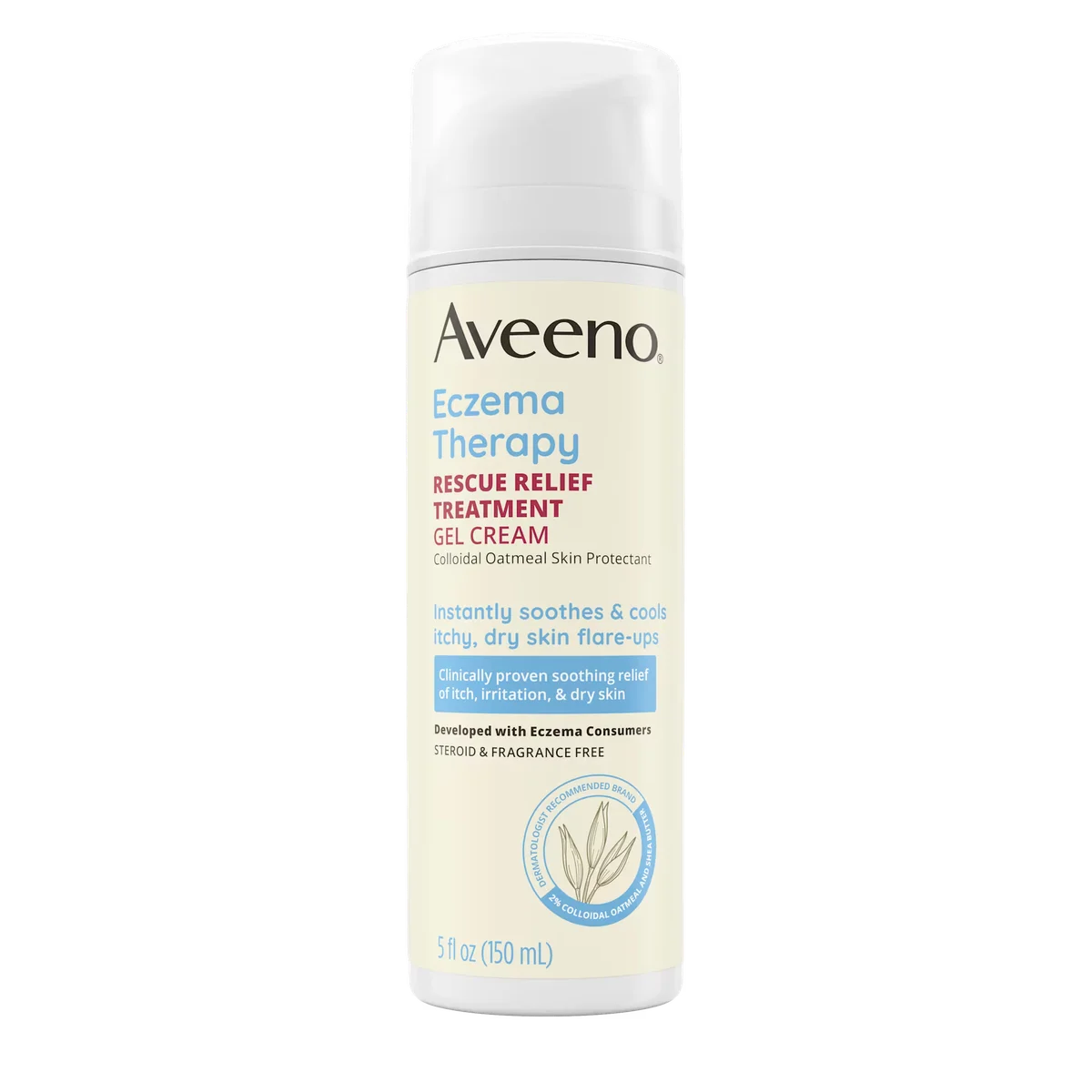 Eczema Therapy Rescue Relief Treatment Gel Cream by Aveeno