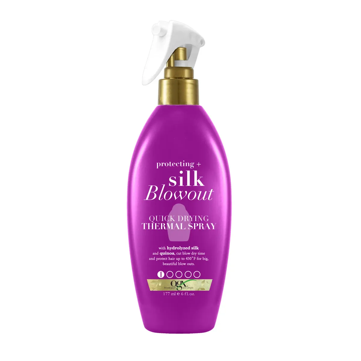 Protecting + Silky Blowout Quick Drying Thermal Spray by OGX