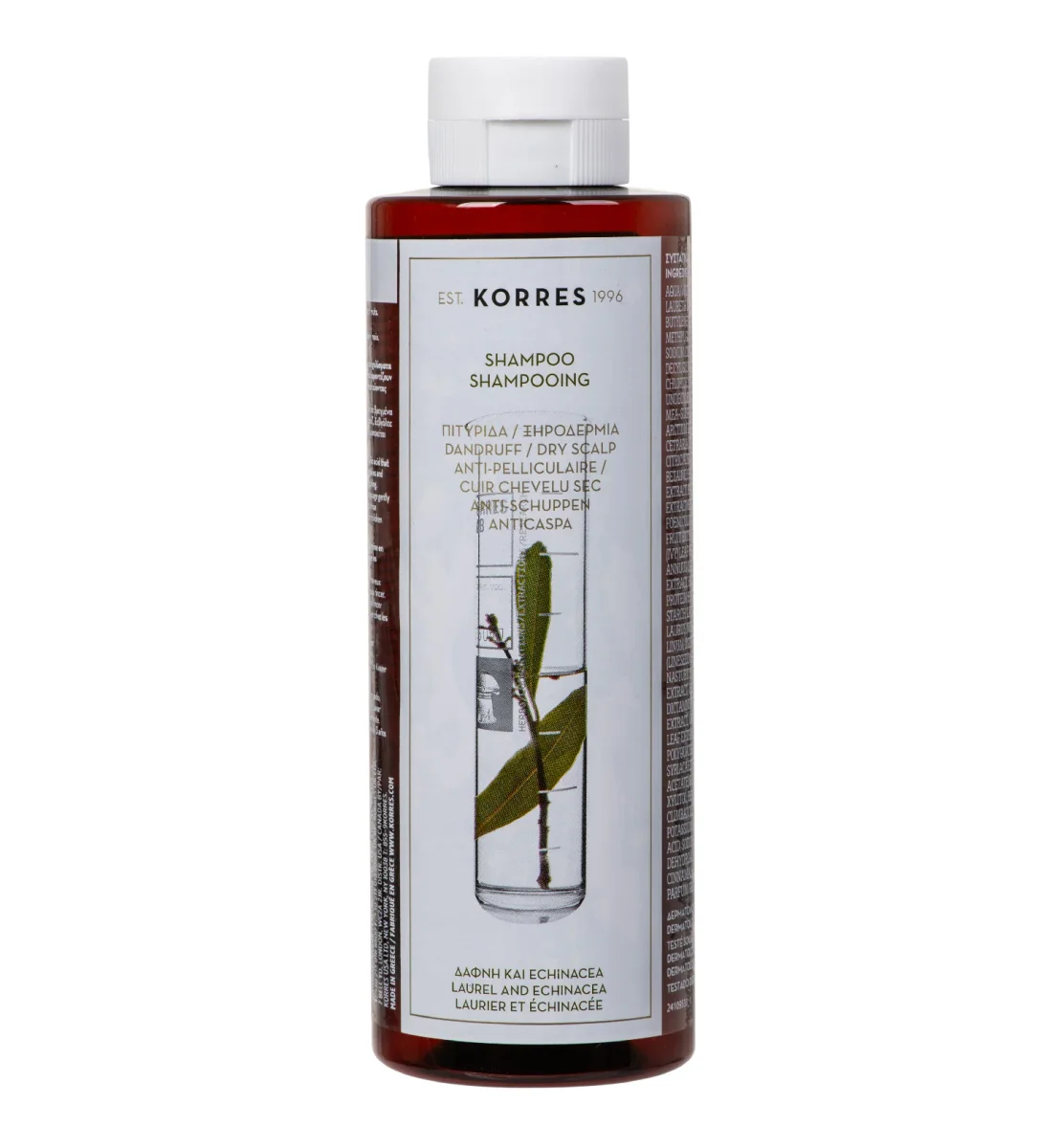 Laurel + Echinacea Shampoo for Dandruff/Dry Scalp by Korres