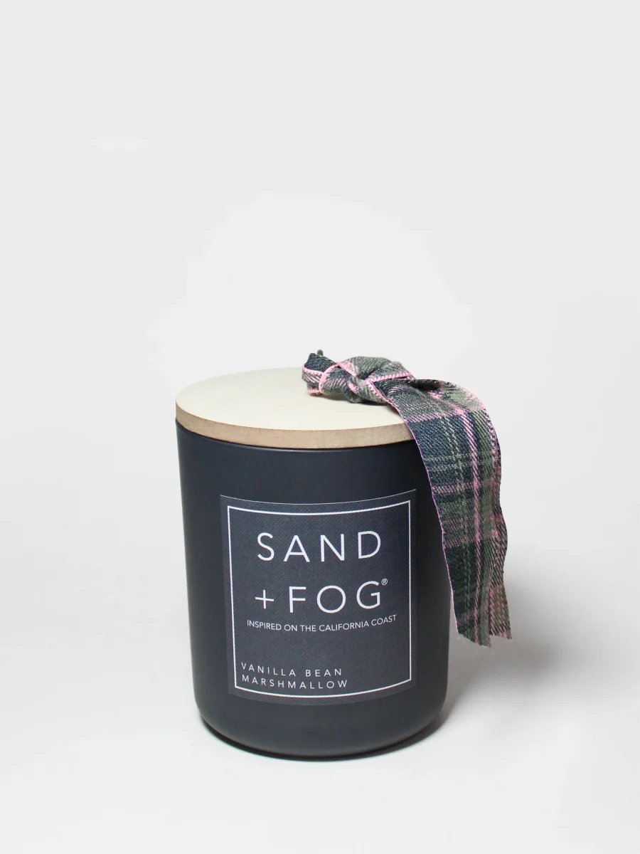 Vanilla Bean Marshmallow Candle by Sand + Fog
