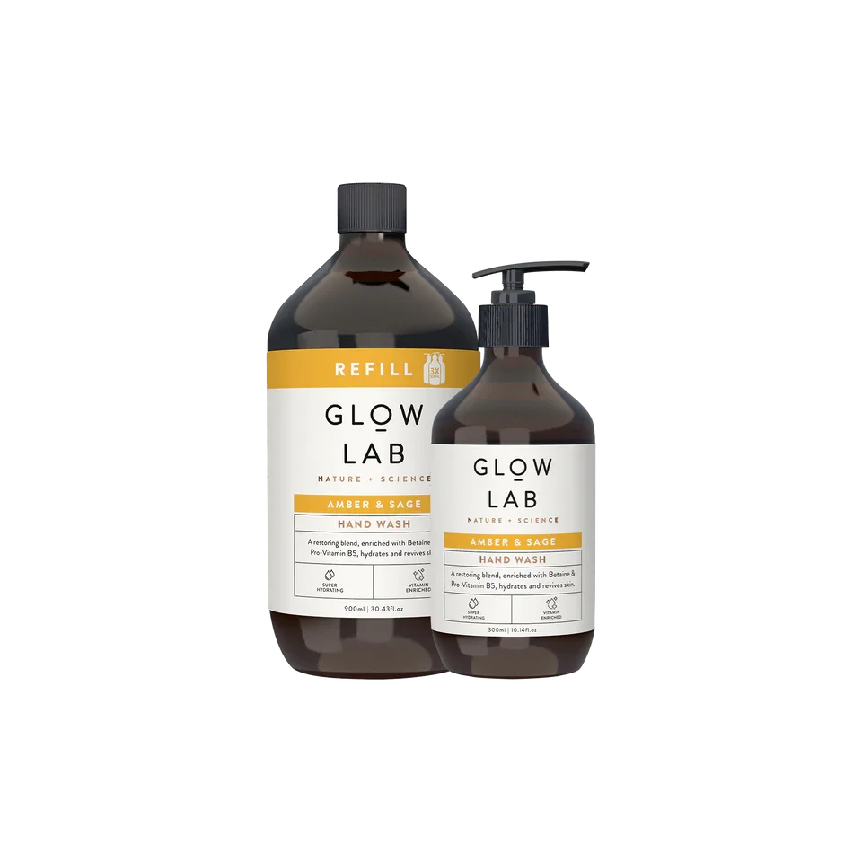 Amber & Sage Hand Wash by Glow Lab