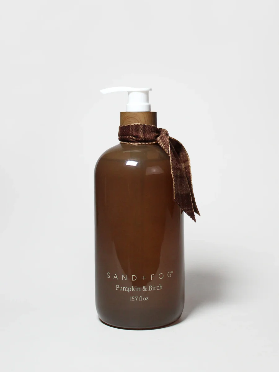 Pumpkin & Birch Liquid Hand Soap by Sand + Fog
