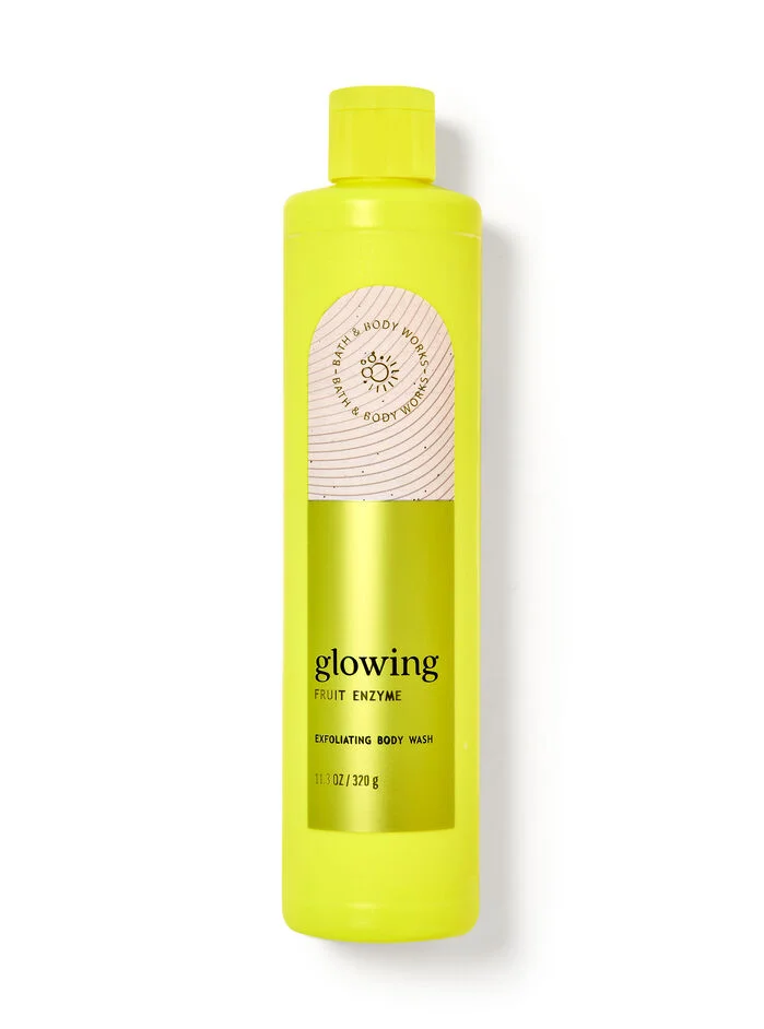 Glowing With Fruit Enzymes Exfoliating Body Wash by Bath & Body Works