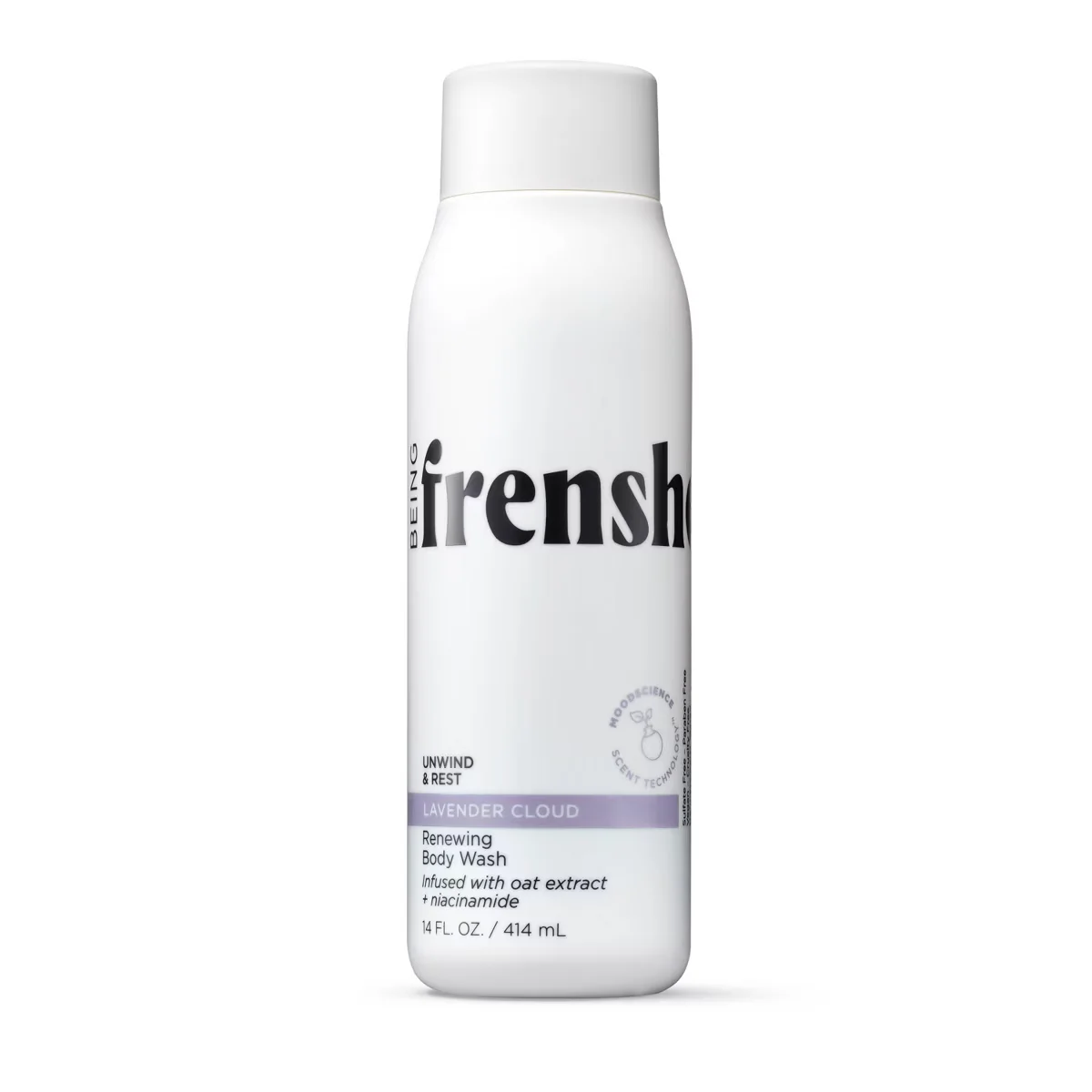 Lavender Cloud Renewing Body Wash by Being Frenshe