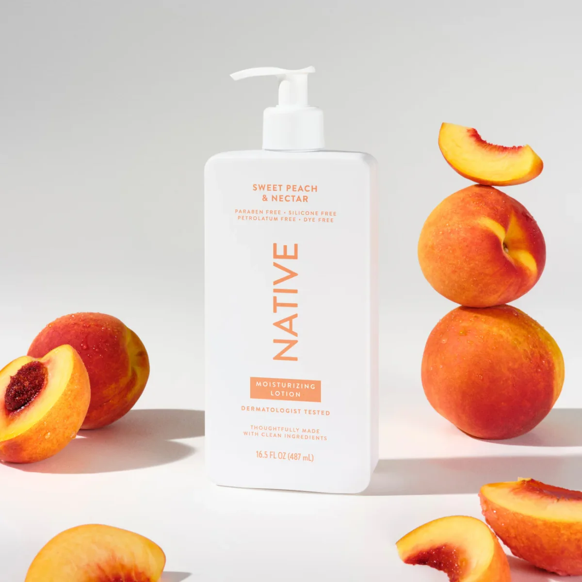 Sweet Peach & Nectar Body Lotion by Native