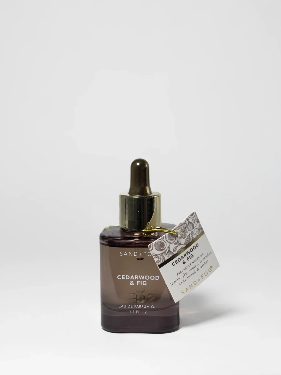 Cedarwood & Fig Perfume Oil by Sand + Fog