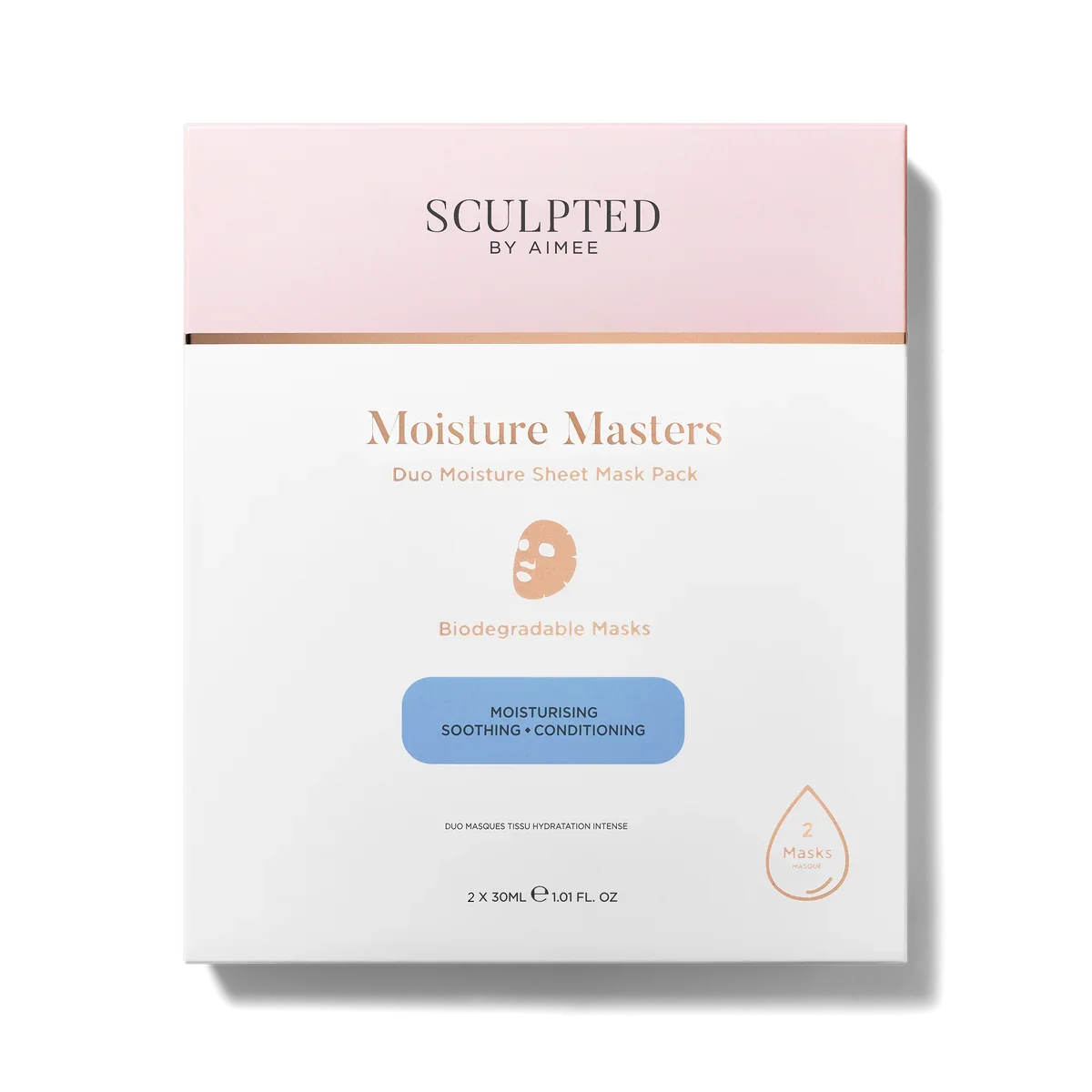 Moisture Masters Sheet Masks by Sculpted By Aimee