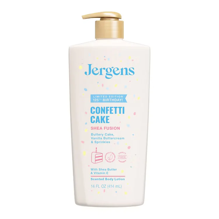 Confetti Cake Shea Fusion Body Lotion by Jergens