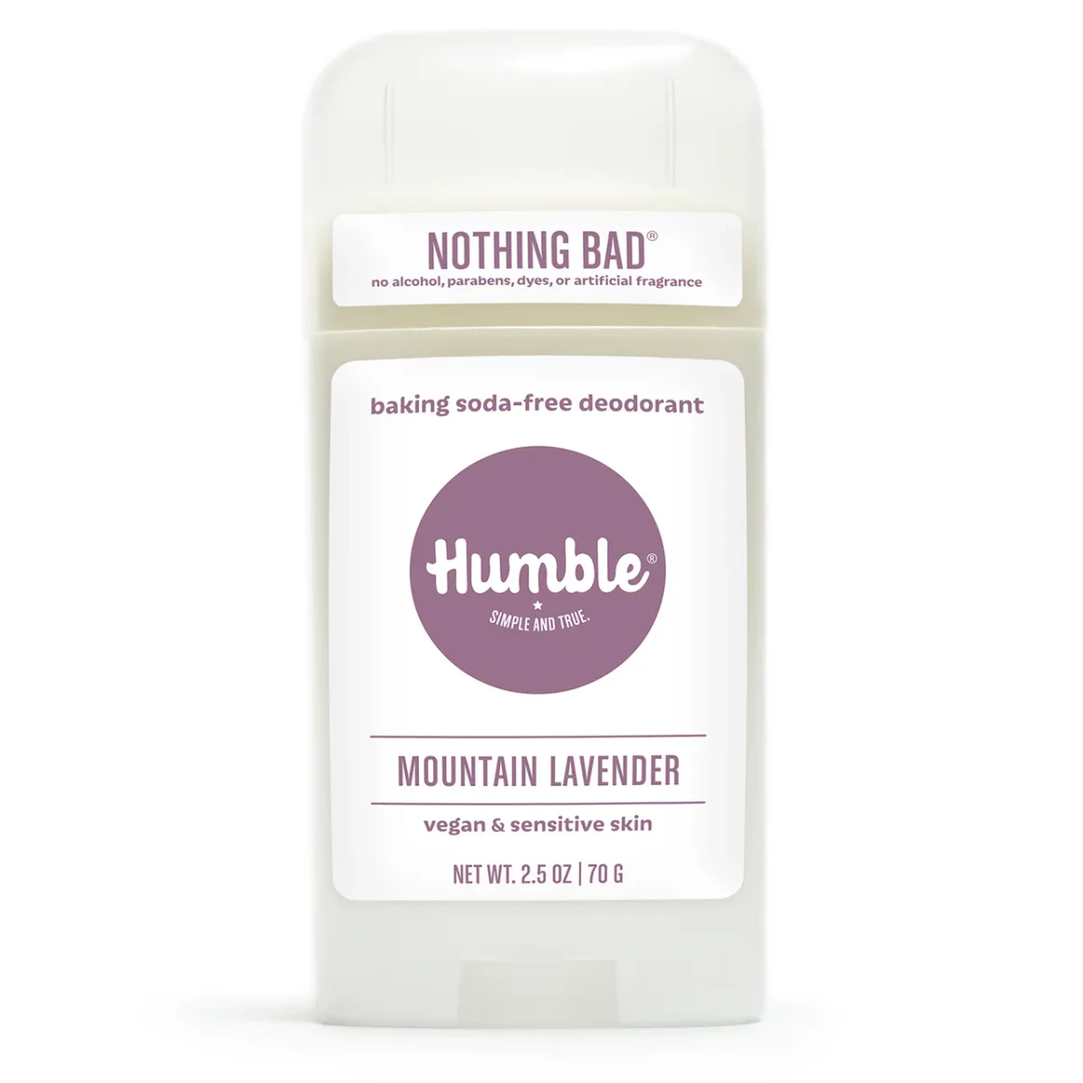 Mountain Lavender Aluminum Free Deodorant by Humble Brands