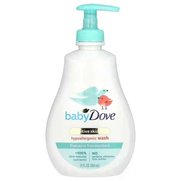 Baby Sensitive Skin Care Hypoallergenic Wash by Dove