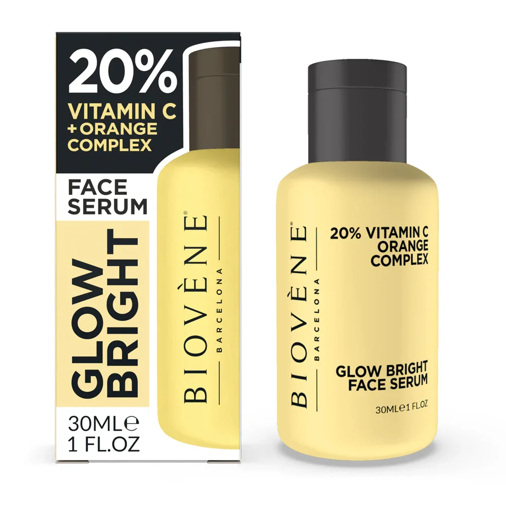 Glow Bright 20% Vitamin C Face Serum by Biovène Barcelona