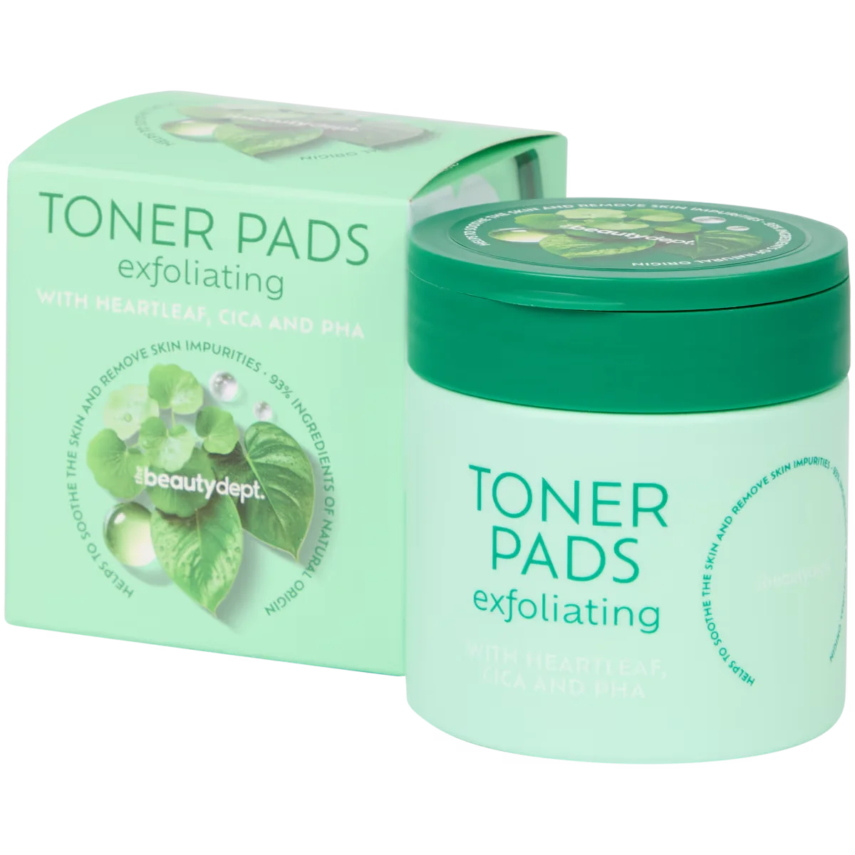 Exfoliating Toner Pads by The Beauty Dept.