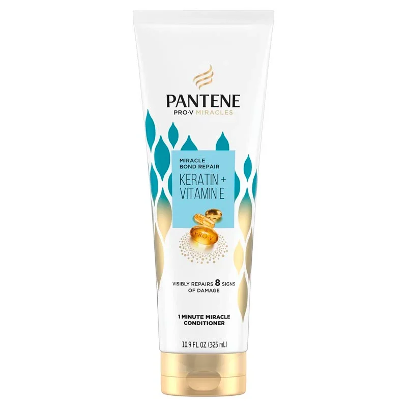 Miracle Bond Repair Keratin + Vitamin E 1 Minute Miracle Conditioner by Pantene