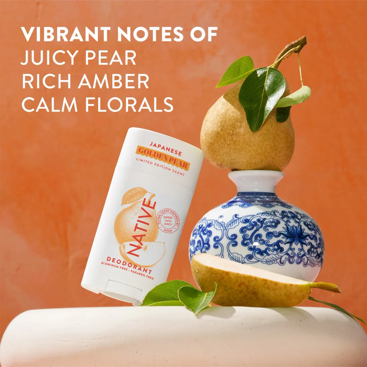 Japanese Golden Pear Deodorant Stick by Native
