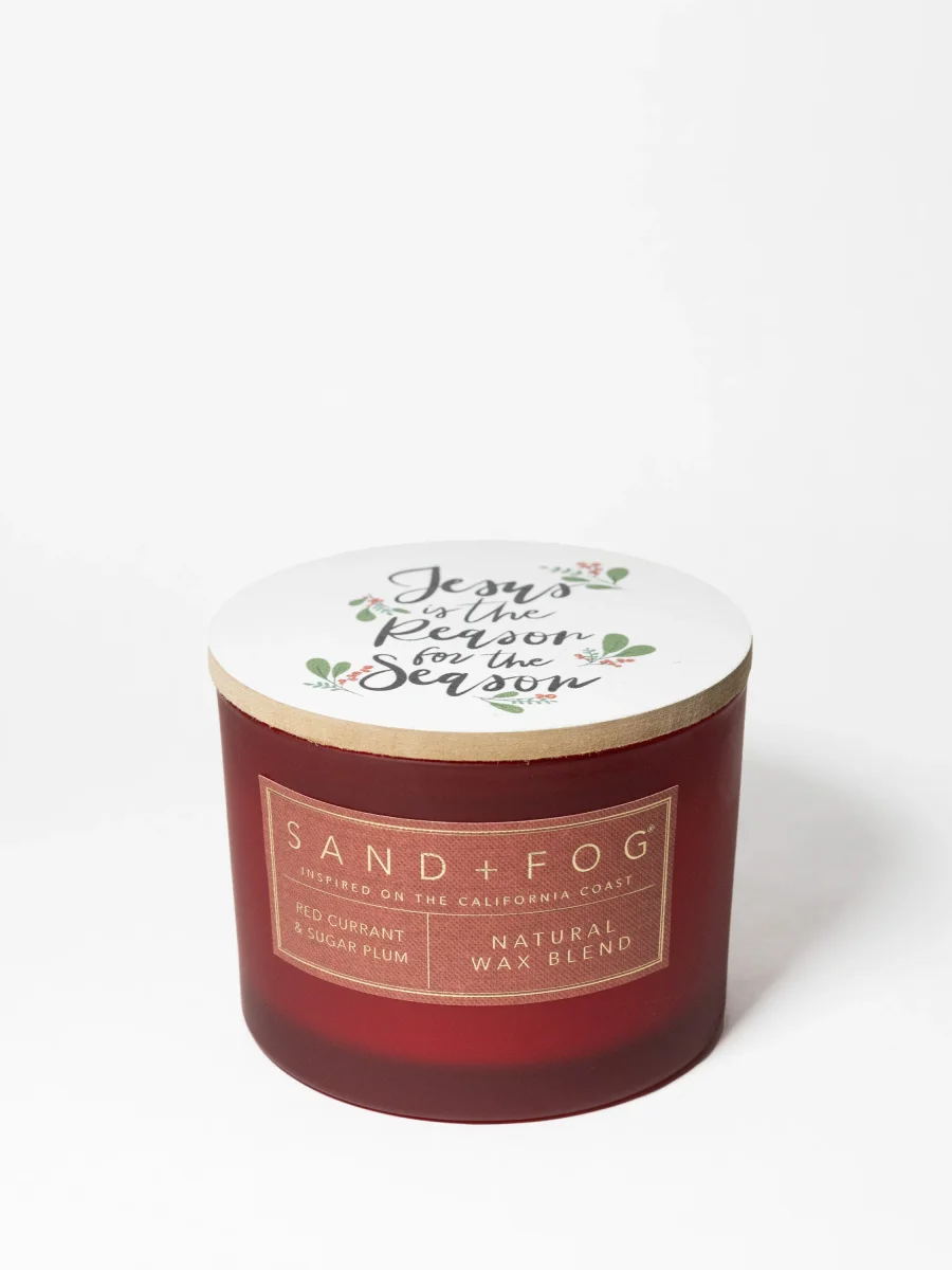 Red Currant & Sugar Plum Candle by Sand + Fog