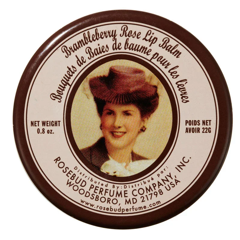 Smith's Brambleberry Rose Lip Balm (Tin) by Rosebud Perfume Co.