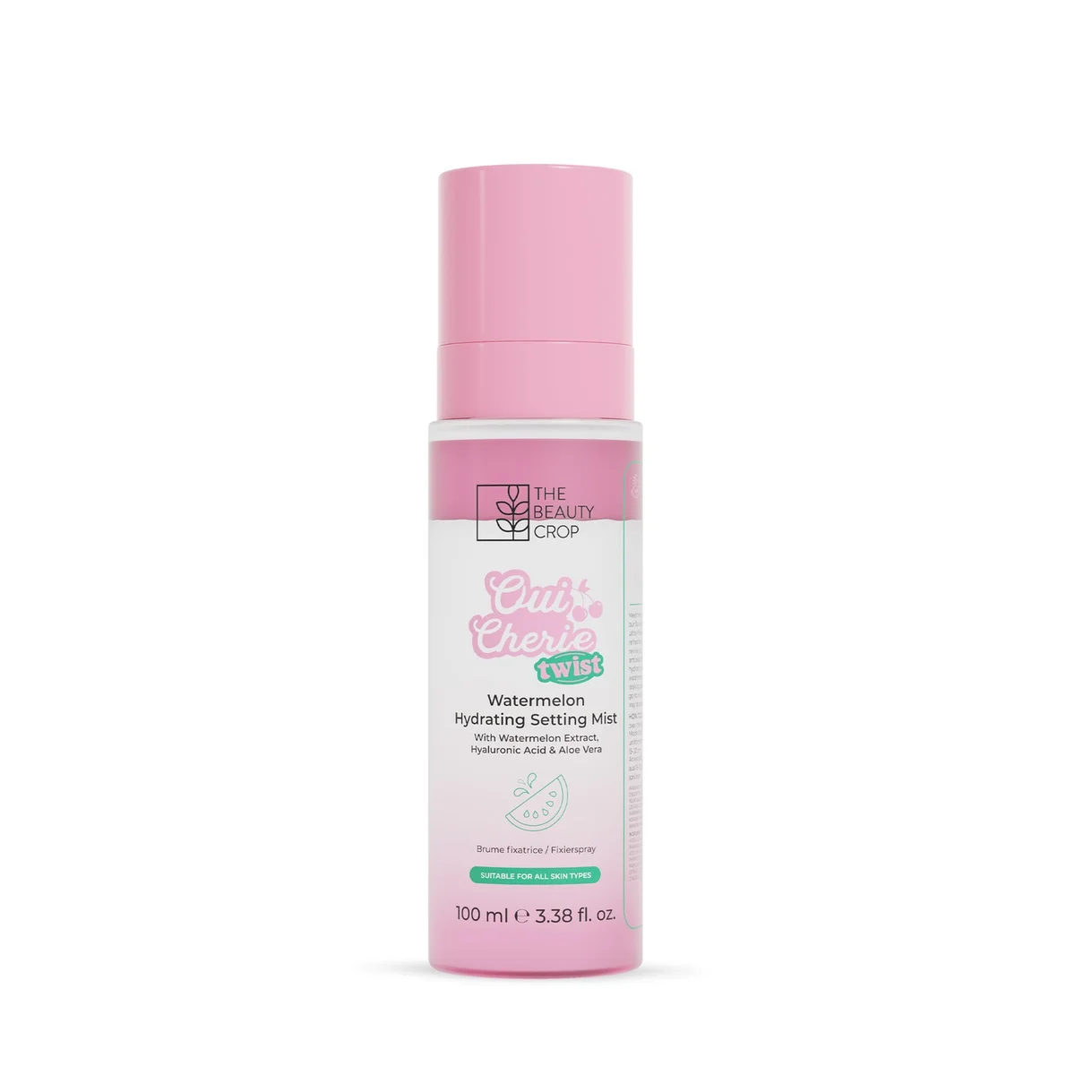 Oui Cherie Twist Watermelon Hydrating Setting Mist by The Beauty Crop