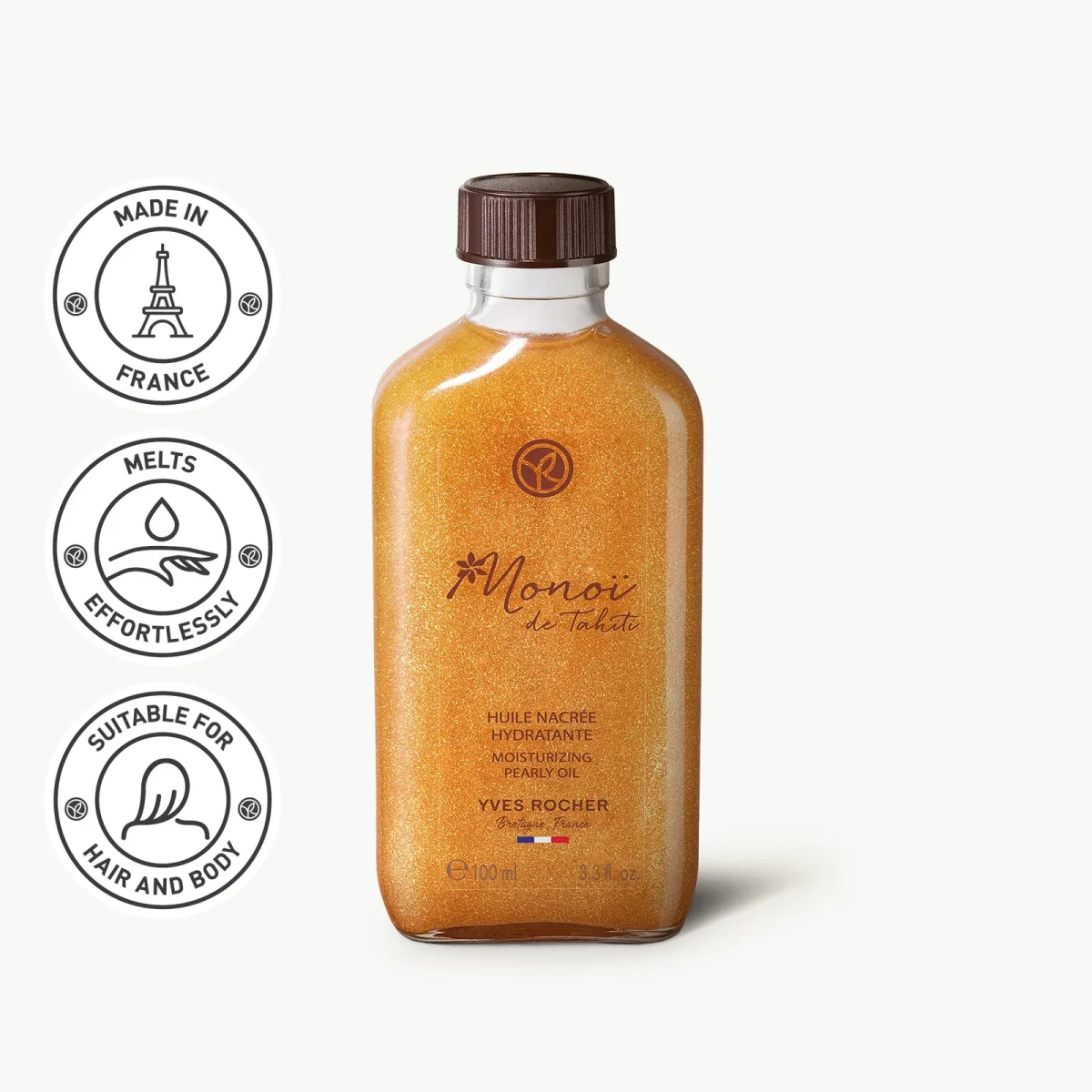 Moisturizing Pearly Oil Monoi by Yves Rocher