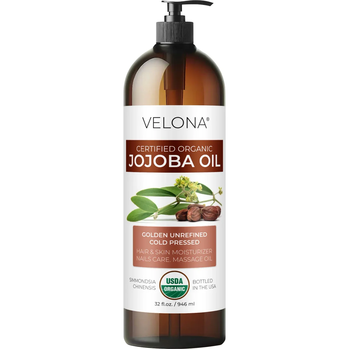 Jojoba Oil Unrefined Organic by Velona