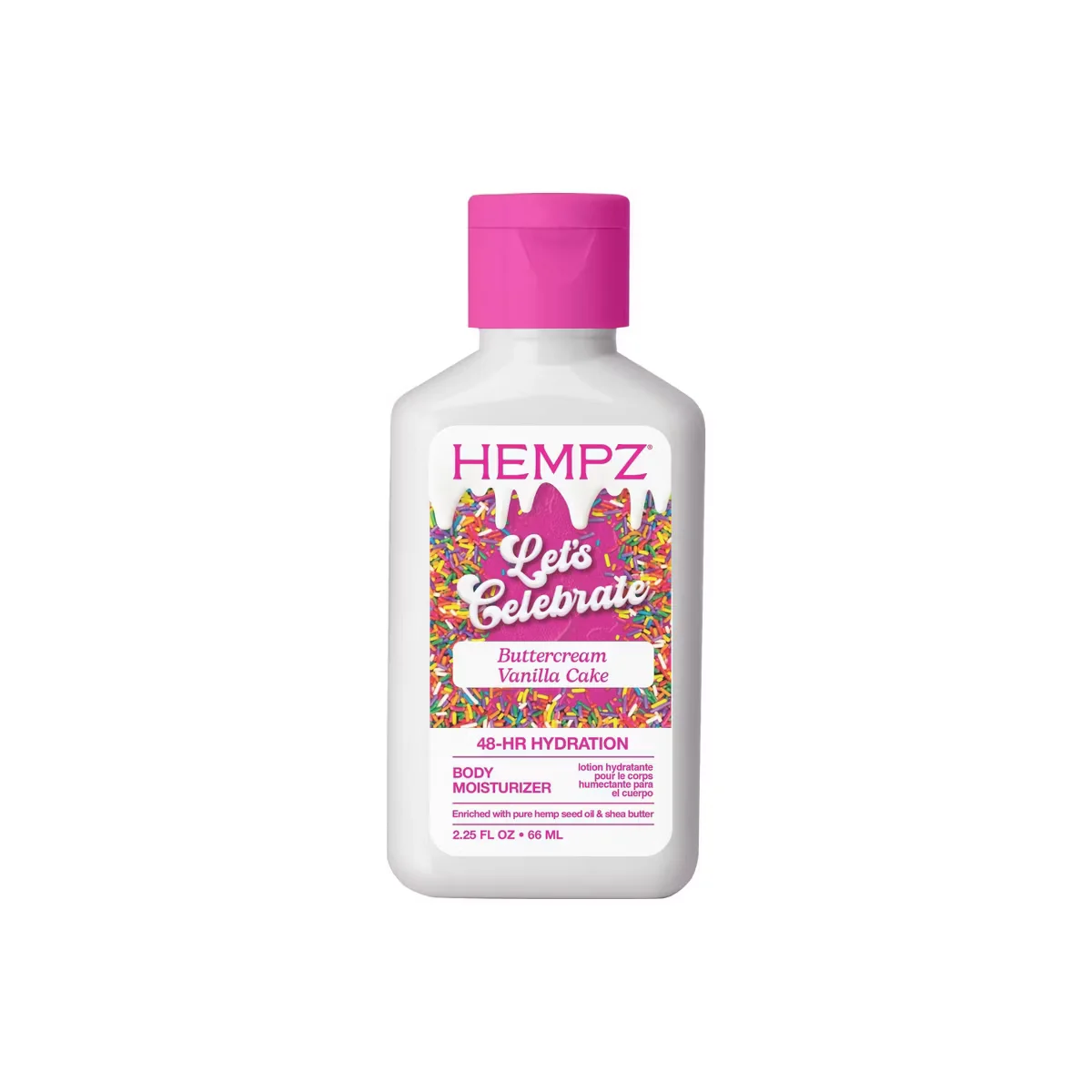 Let's Celebrate Buttercream Vanilla Cake Body Moisturizer by Hempz