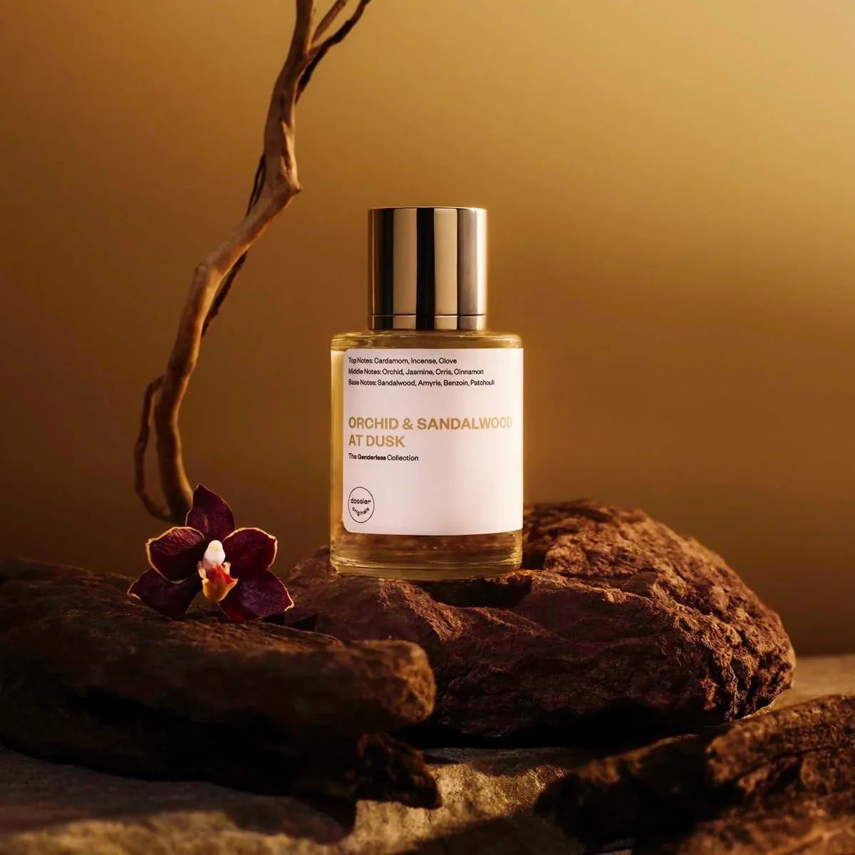 Orchid & Sandalwood at Dusk Eau de Parfum by Dossier