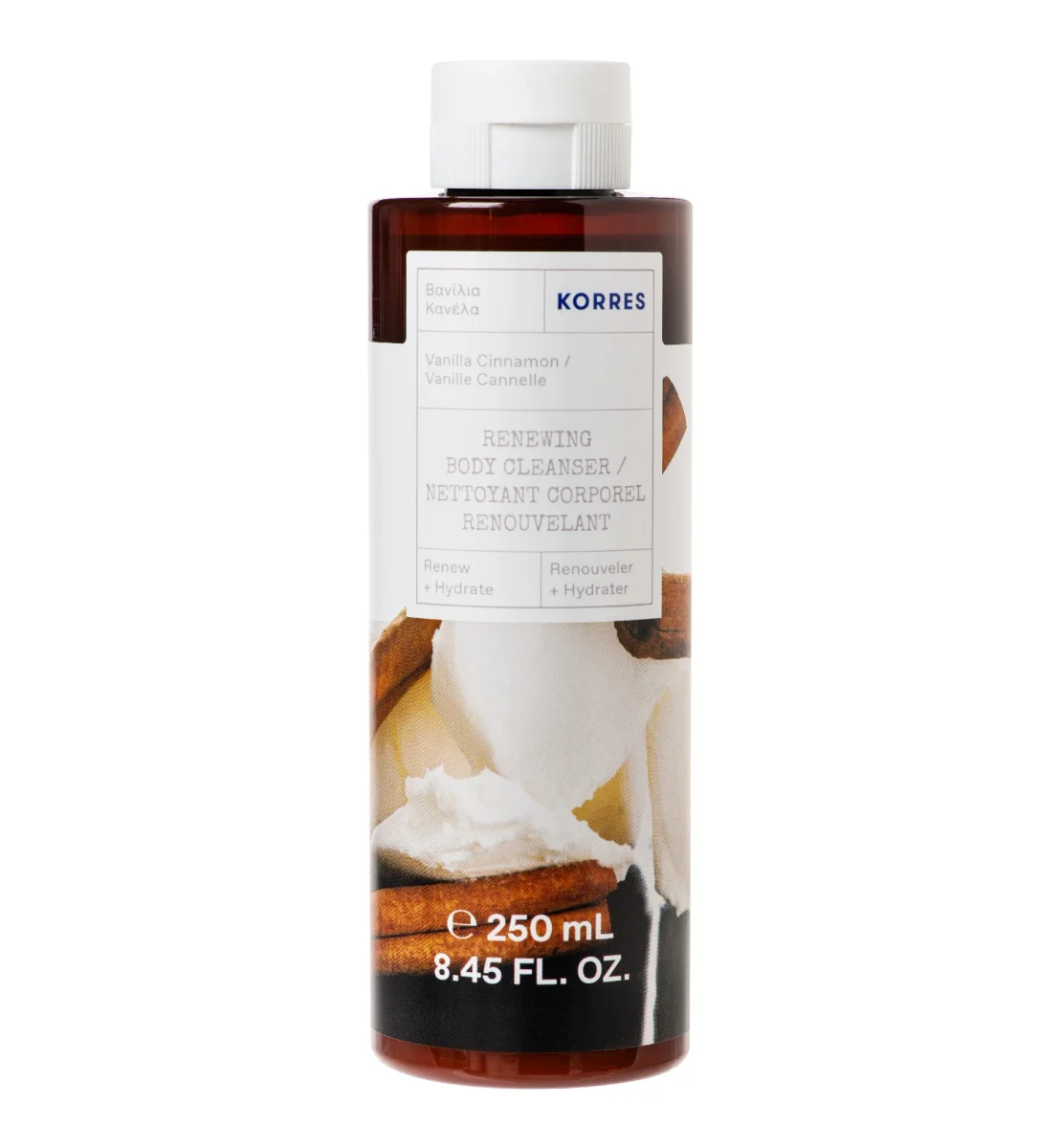 Renewing Shower Gel Vanilla Cinnamon by Korres