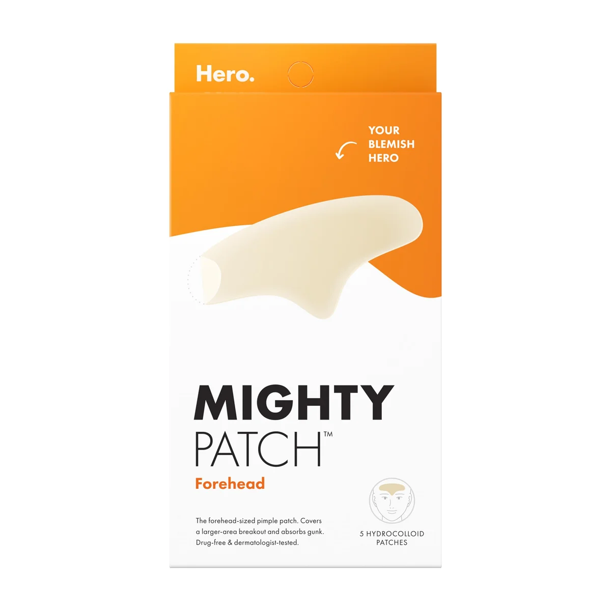Mighty Patch™ Forehead patch by Hero Cosmetics