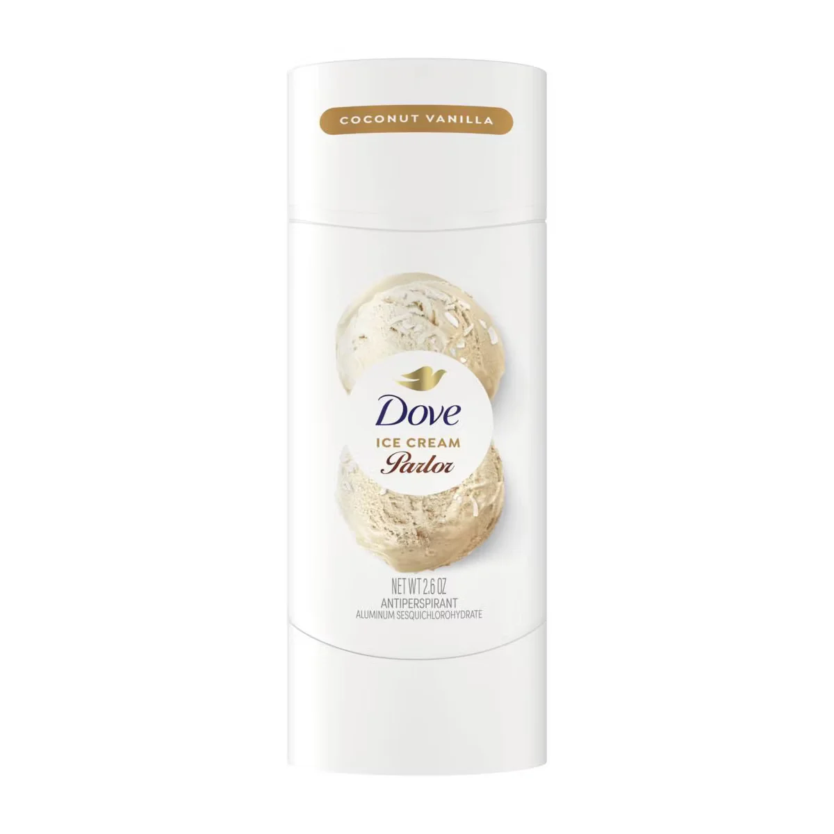 Ice Cream Parlor Coconut Vanilla Antiperspirant Stick by Dove