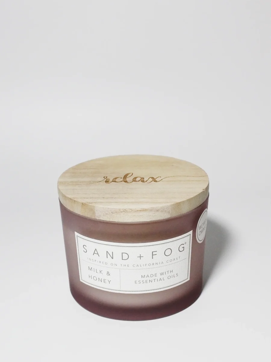 Milk & Honey Candle by Sand + Fog