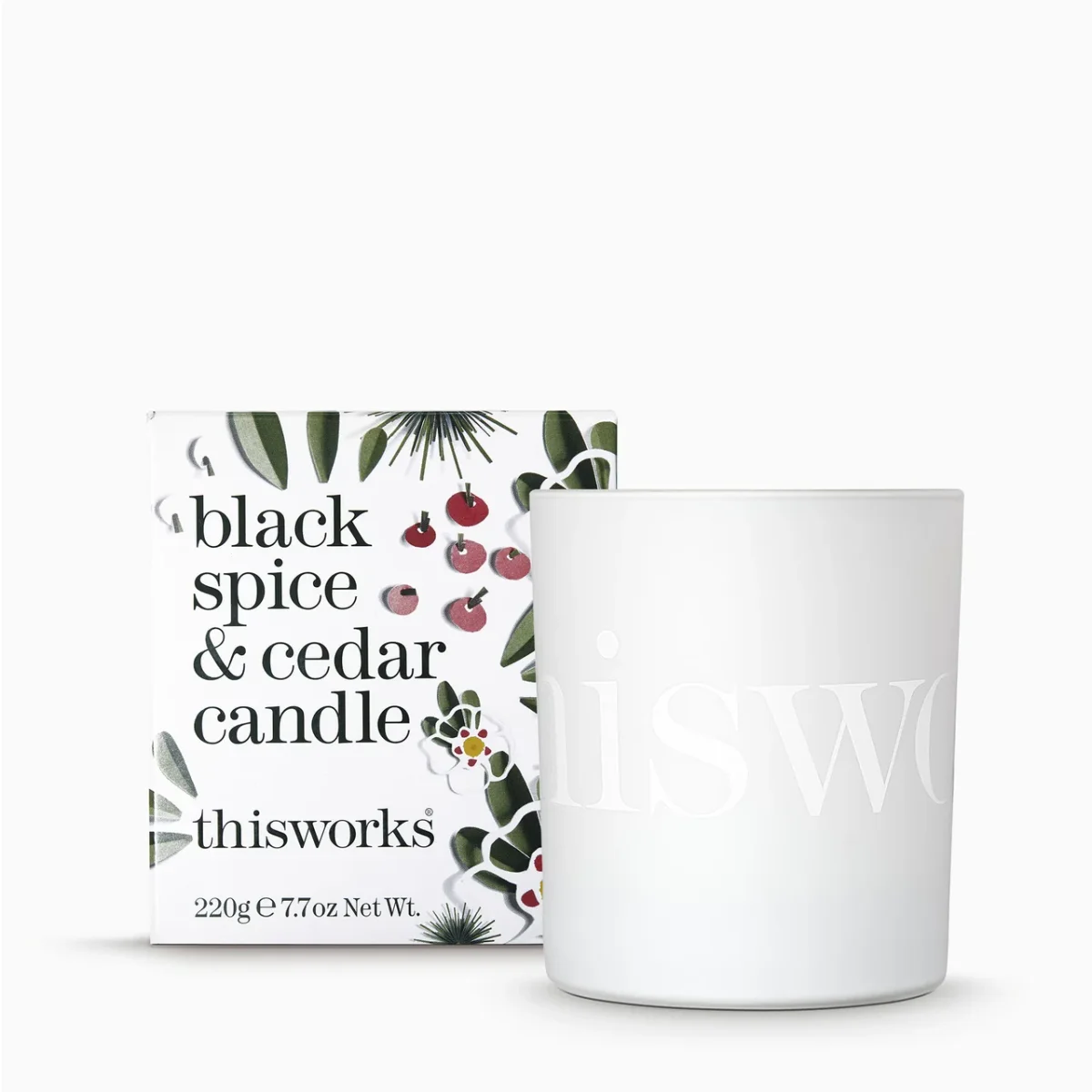 Black Spice & Cedar Candle by This Works