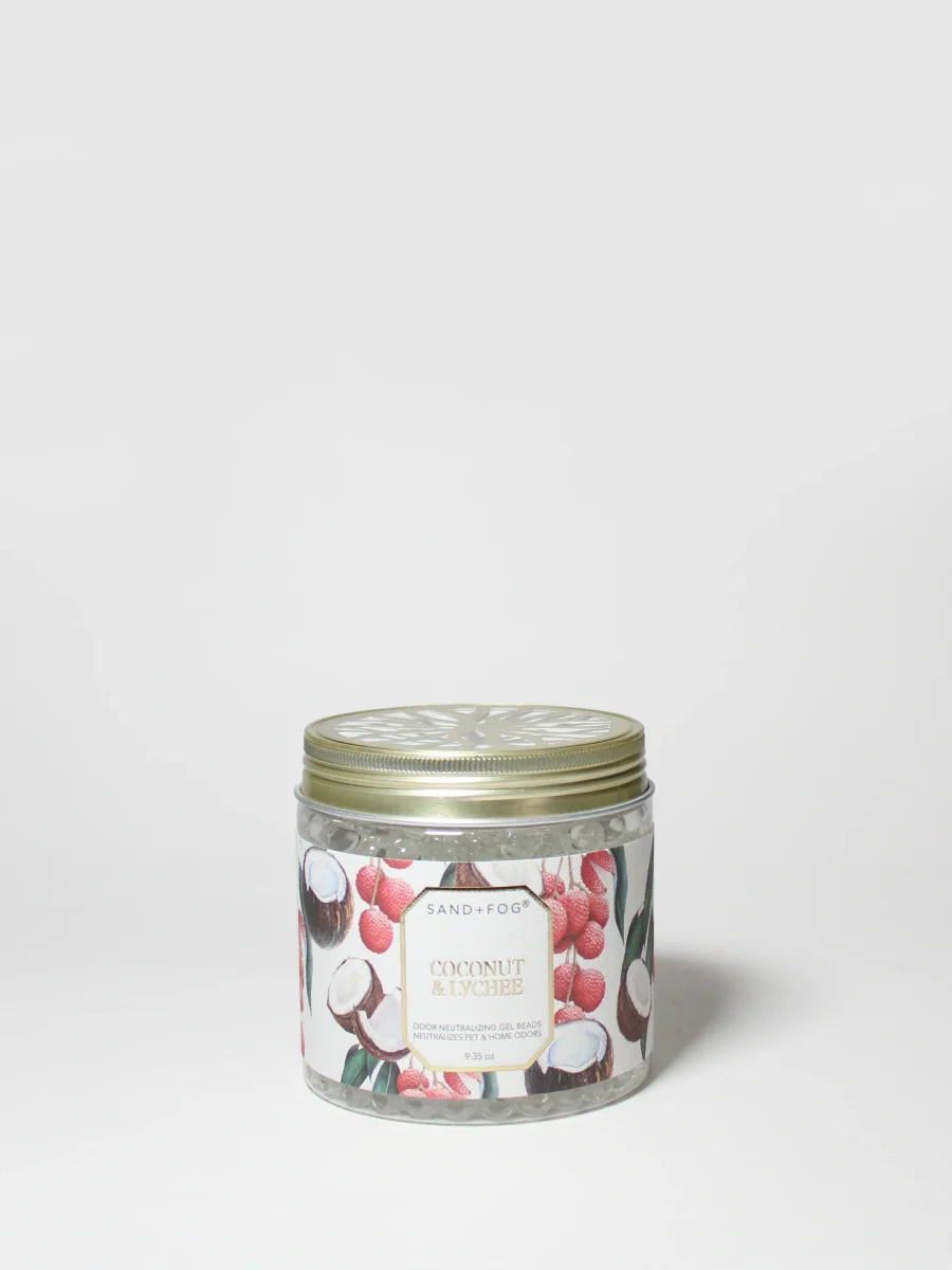Coconut & Lychee Gel Scent Beads by Sand + Fog