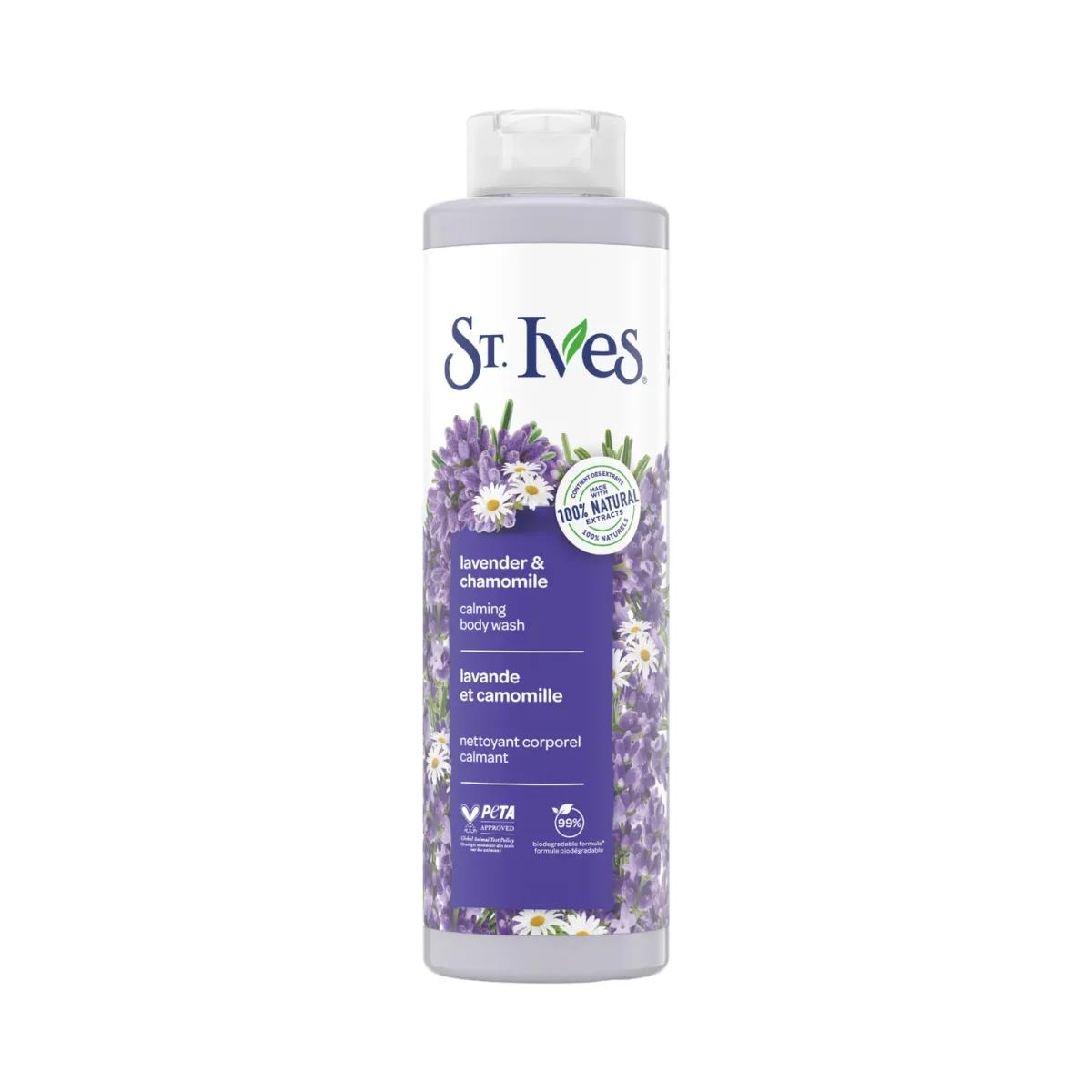 Lavender & Chamomile Calming Body Wash by St. Ives